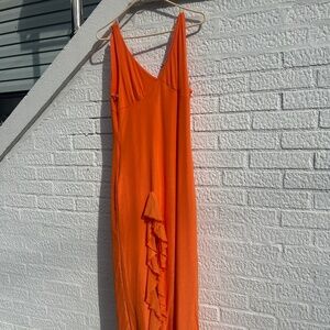 Orange dress